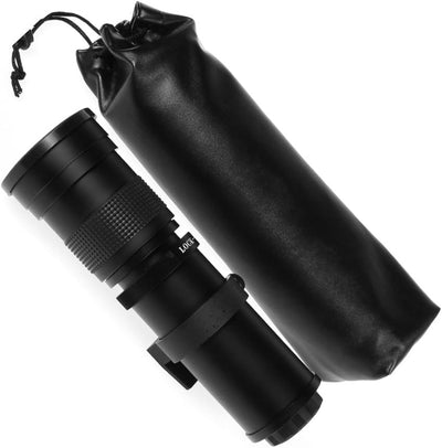 Hersmay 420-800mm f/8.3-16 Super Tele Zoom Objektiv Teleobjektiv Zoomobjektiv Vario-Objektiv für Can