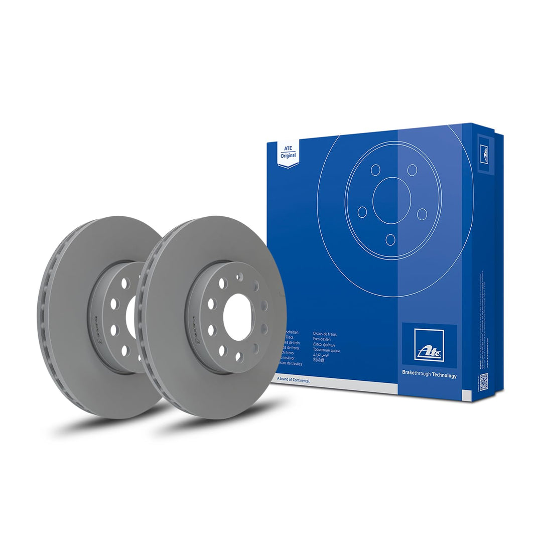 ATE Original Bremsscheibe - 2 Bremsscheiben - 24.0125-0145.1 - ECE-R90 Strassenzulassung