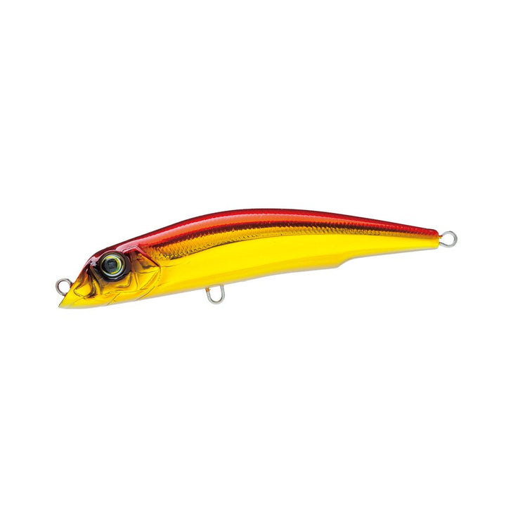 Duel Yo-Zuri Mag Darter Floating Diver Lure Goldfarben/Rot 5-Inch, Goldfarben/Rot 5-Inch
