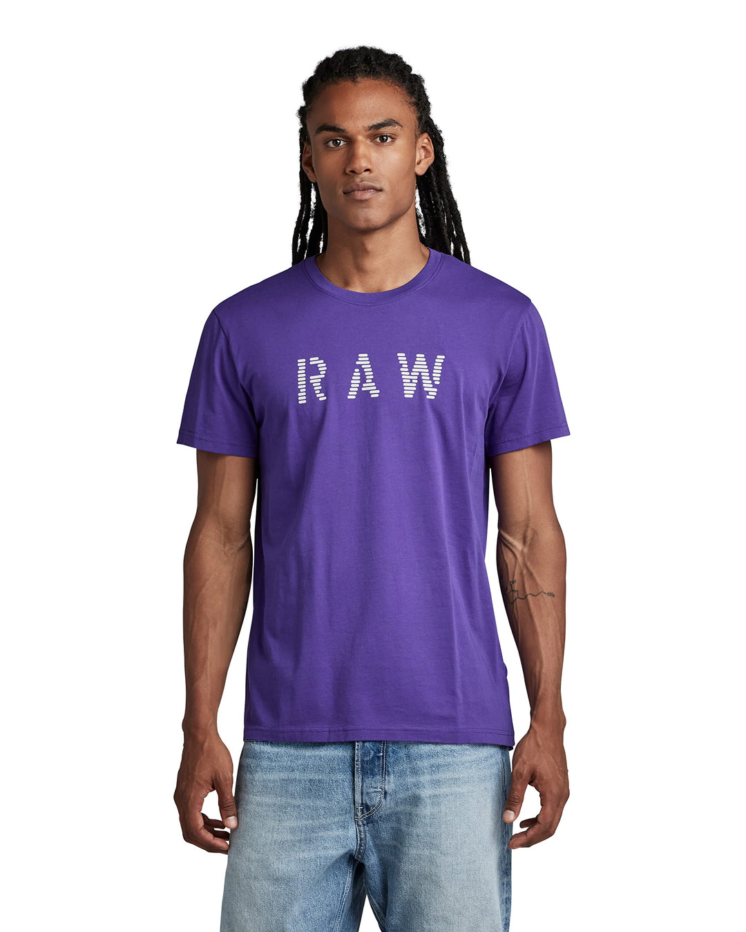 G-STAR RAW Herren Raw T-Shirts S Purpur (Dk Violet D22776-c506-5616), S Purpur (Dk Violet D22776-c50