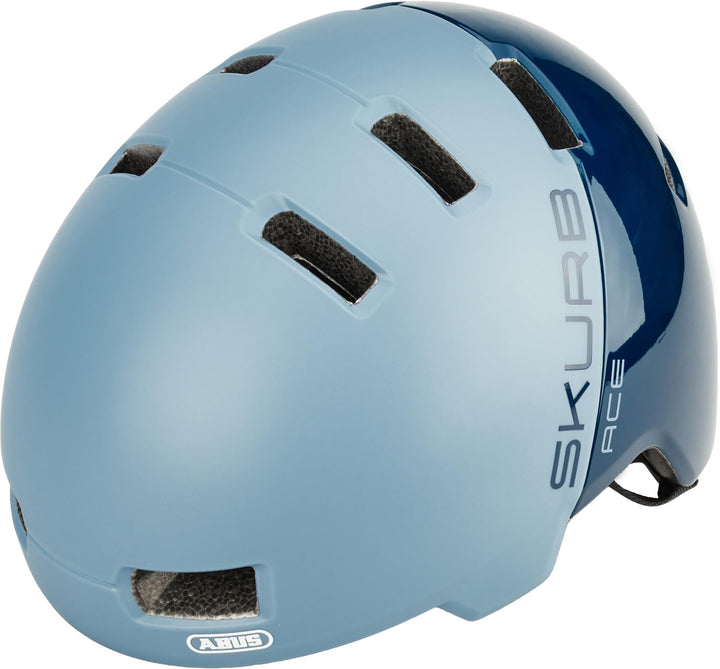 ABUS Stadthelm Skurb ACE - Stylischer Fahrradhelm im Alltag, beim Skaten, BMX-Fahren oder Longboarde