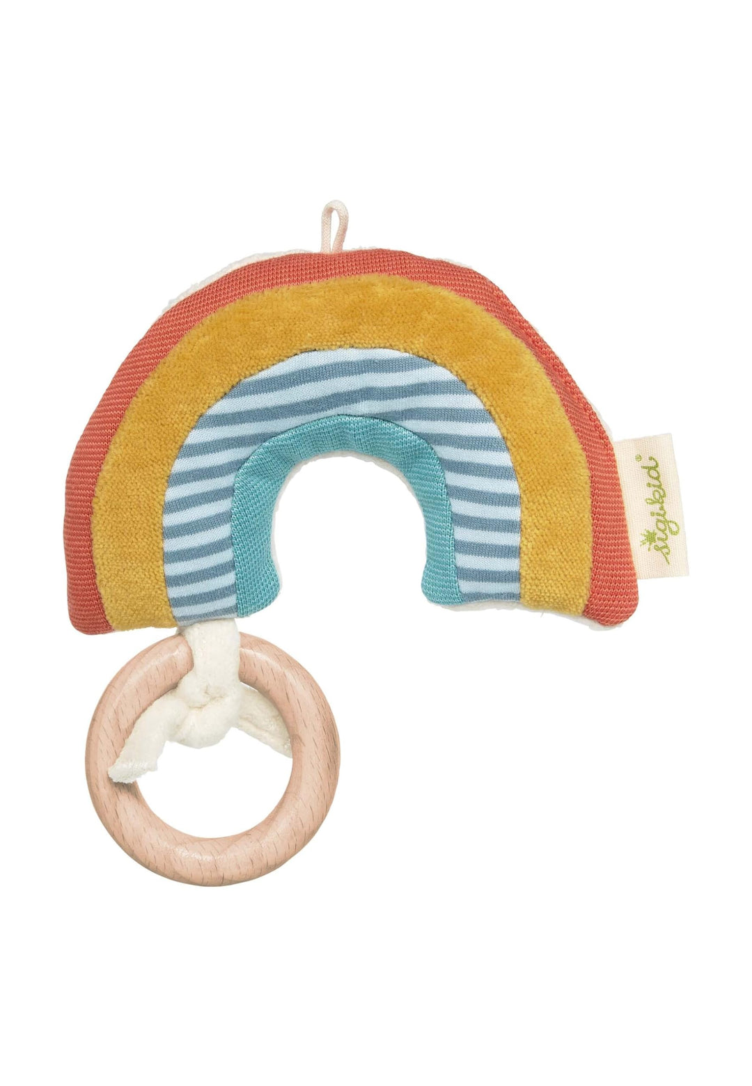 Sigikid 39540 Aktivspielzeug Greifling, Mehrfarbig Mehrfarbig/Regenbogen, Mehrfarbig/Regenbogen