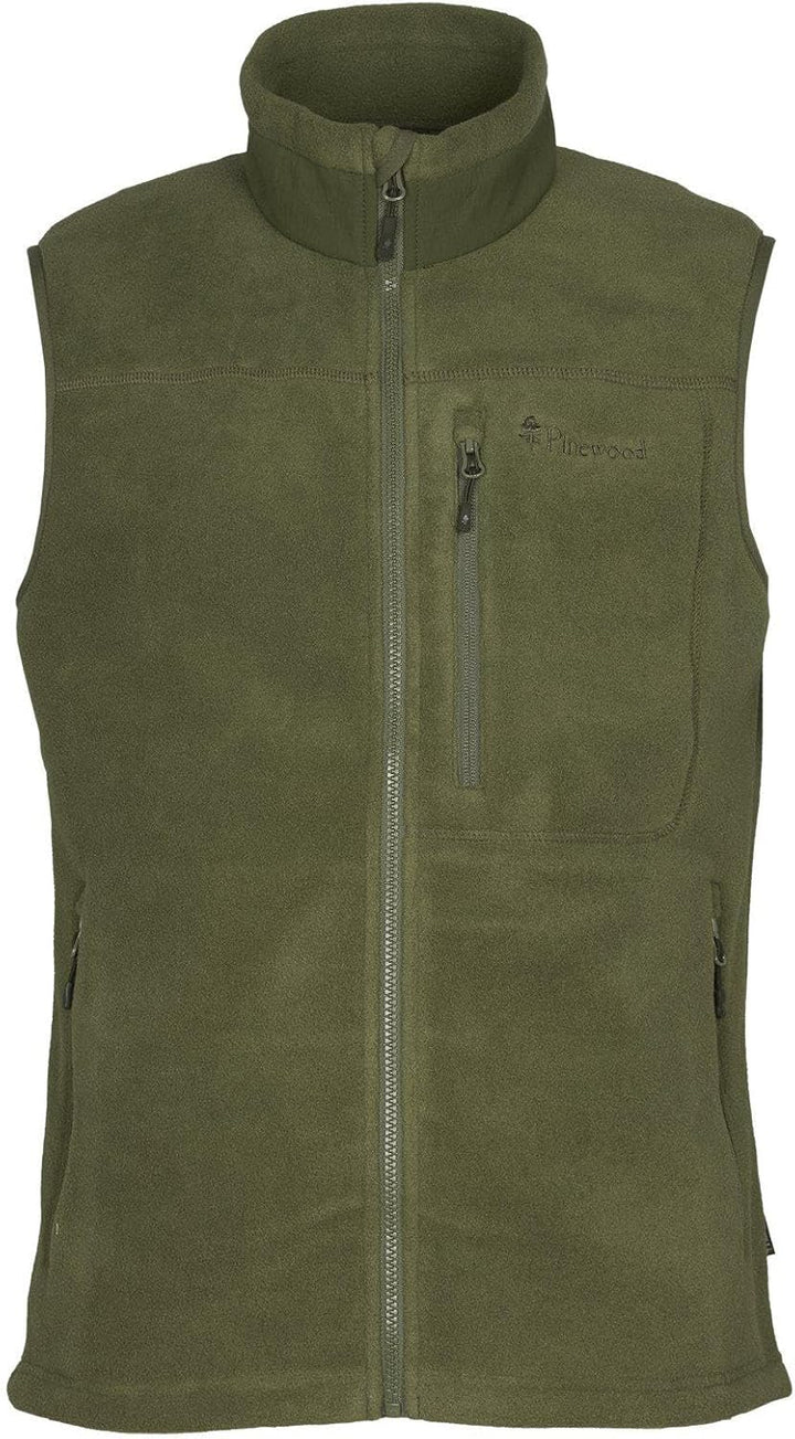 Pinewood Fleece Weste für Herren. Zum Wandern, Trekking, Jagd, Hundesport und vielen Outdooraktivitä