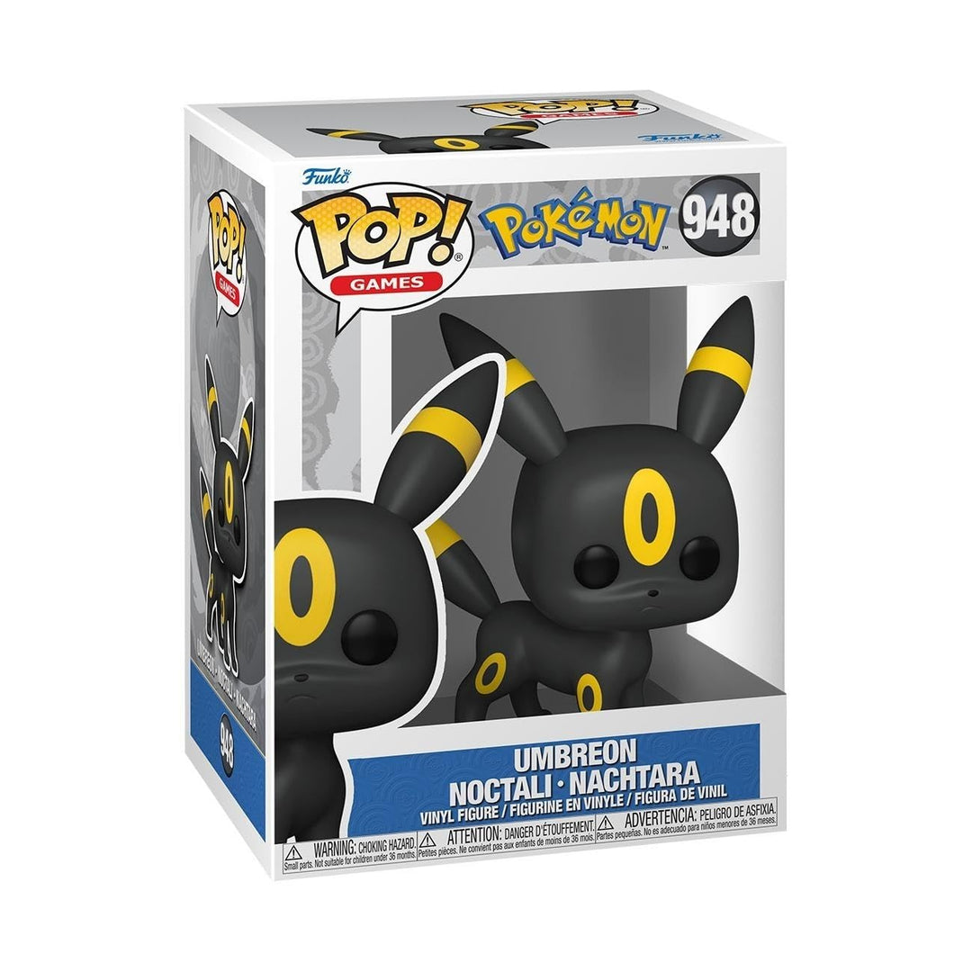 Funko Pop! Games: Pokemon - Umbreon - Nachtara - Vinyl-Sammelfigur - Geschenkidee - Offizielle Hande