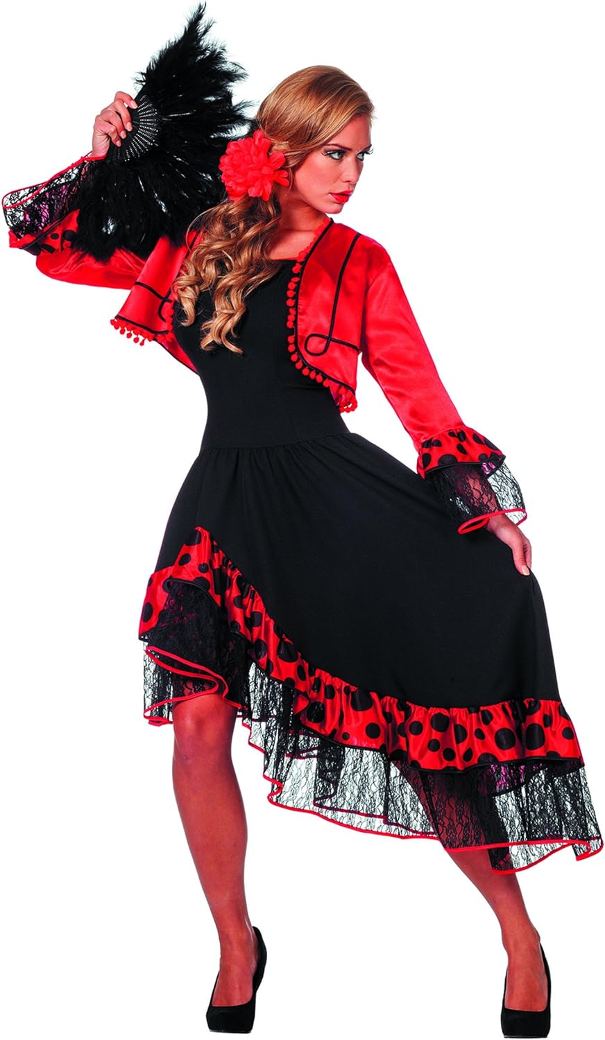 Generique - Flamencotänzerin Kostüm für Damen 40, 40