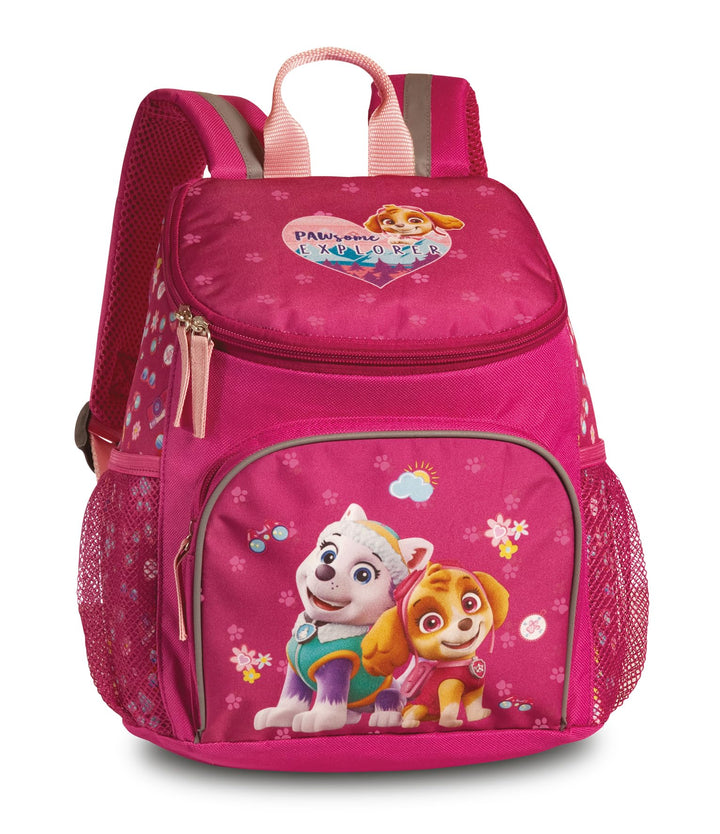 Paw Patrol Rucksack mit Chase, Marshall und Skye Jungen Mädchen von 3-6 Jahren, Kita- und Kindergart
