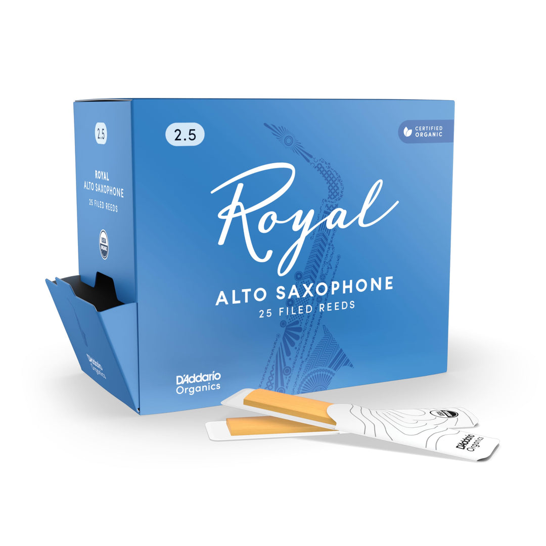 Royal by D'Addario Blätter für Altsaxophon, Stärke 2,5, 25 Stück Strength 2.5 25 Stück Single, Stren