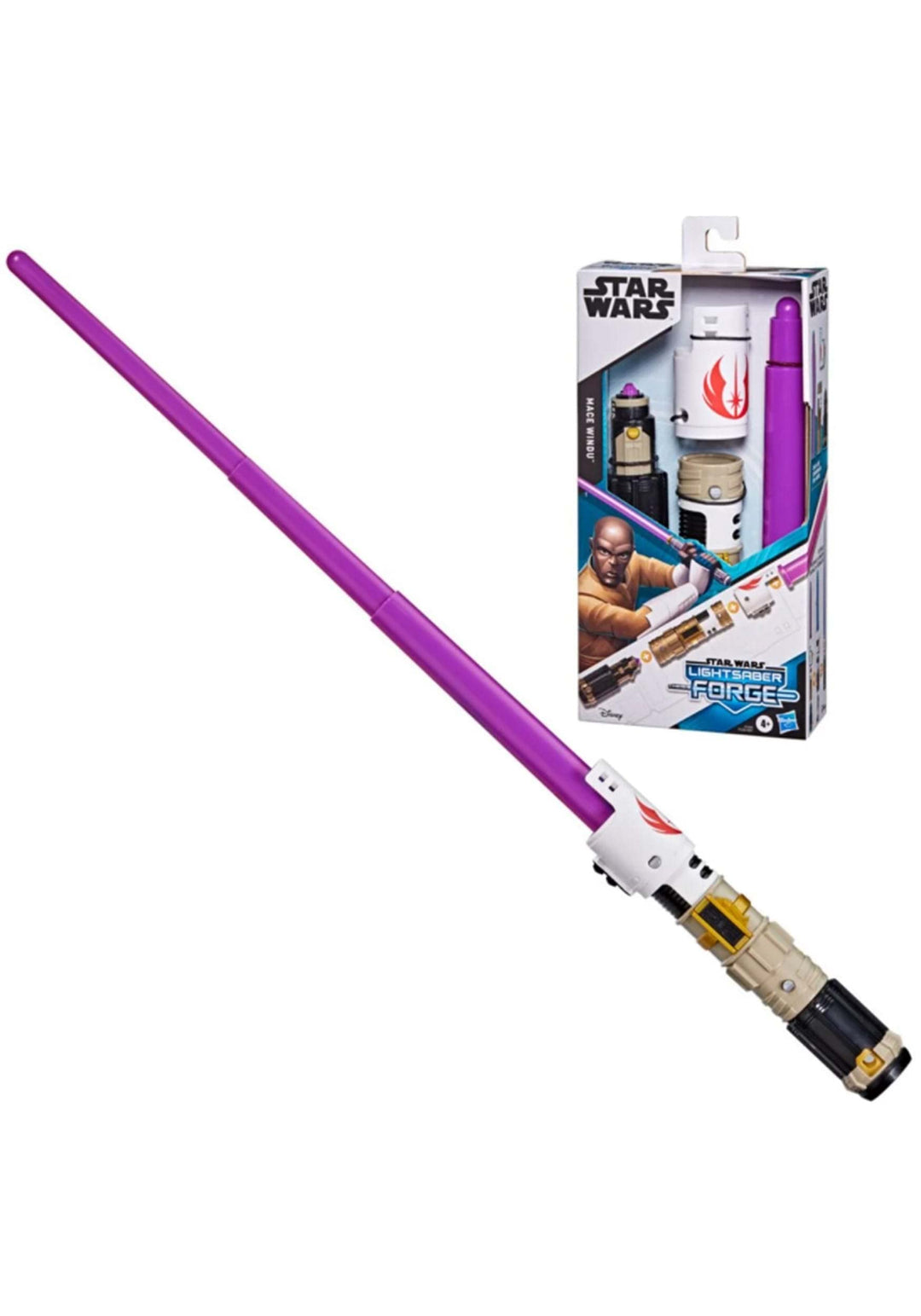 Star Wars Hasbro Forge Mace Windu, anpassbares Rollenspielspielzeug für Kinder ab 4 F1164