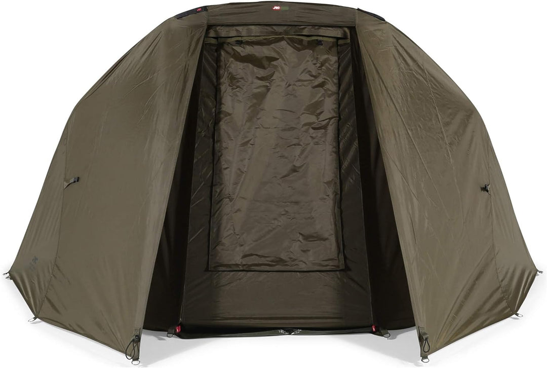 JRC Tenda da Campeggio Defender Bivvy 235x140x270 cm Überzug 1 Man Carpfishing Bivvy Nuovo