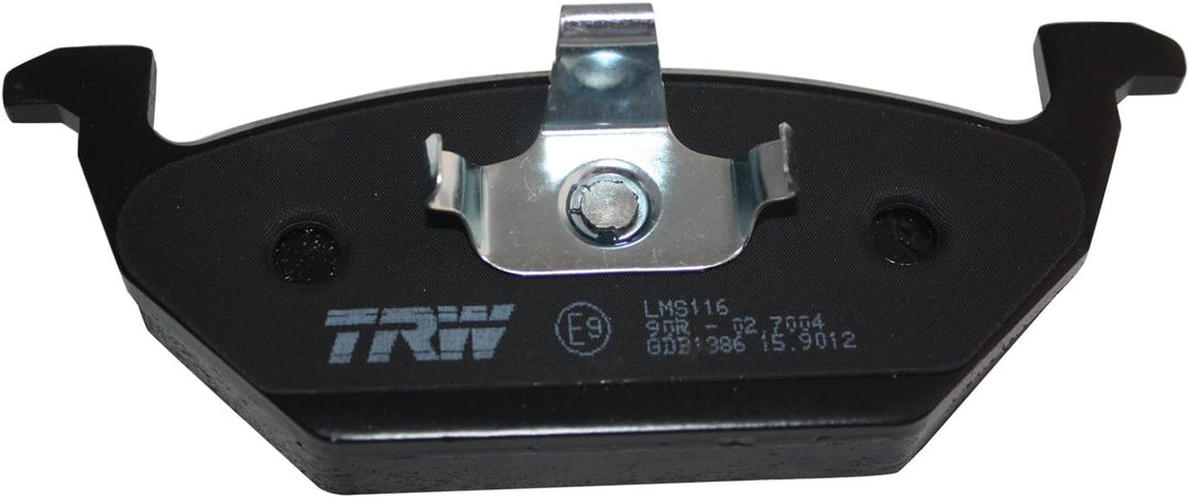 TRW GDB1386 Bremsbelagsatz, Scheibenbremse & GDB1330 Bremsbelagsatz, Scheibenbremse Bundle mit Brems