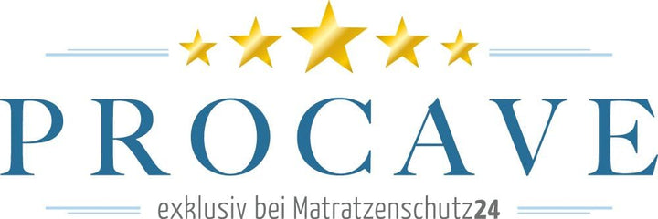 PROCAVE Matratzenauflage Frottee versteppt, Matratzenschoner mit 4-Eckgummis, Matratzen-Spannauflage