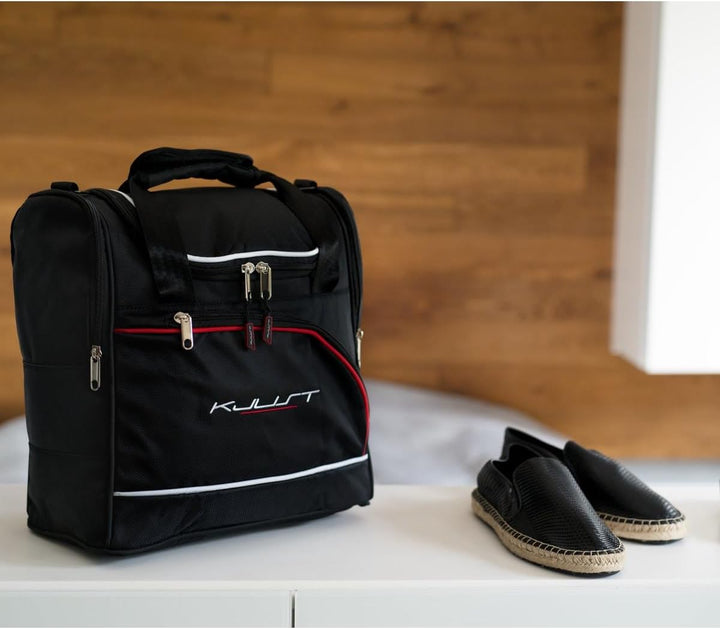 Tesla Model Y Reisetaschen-Set, 9-teilig, Kofferraum-und Frunk Organizer, Premium Qualität, Schwarz