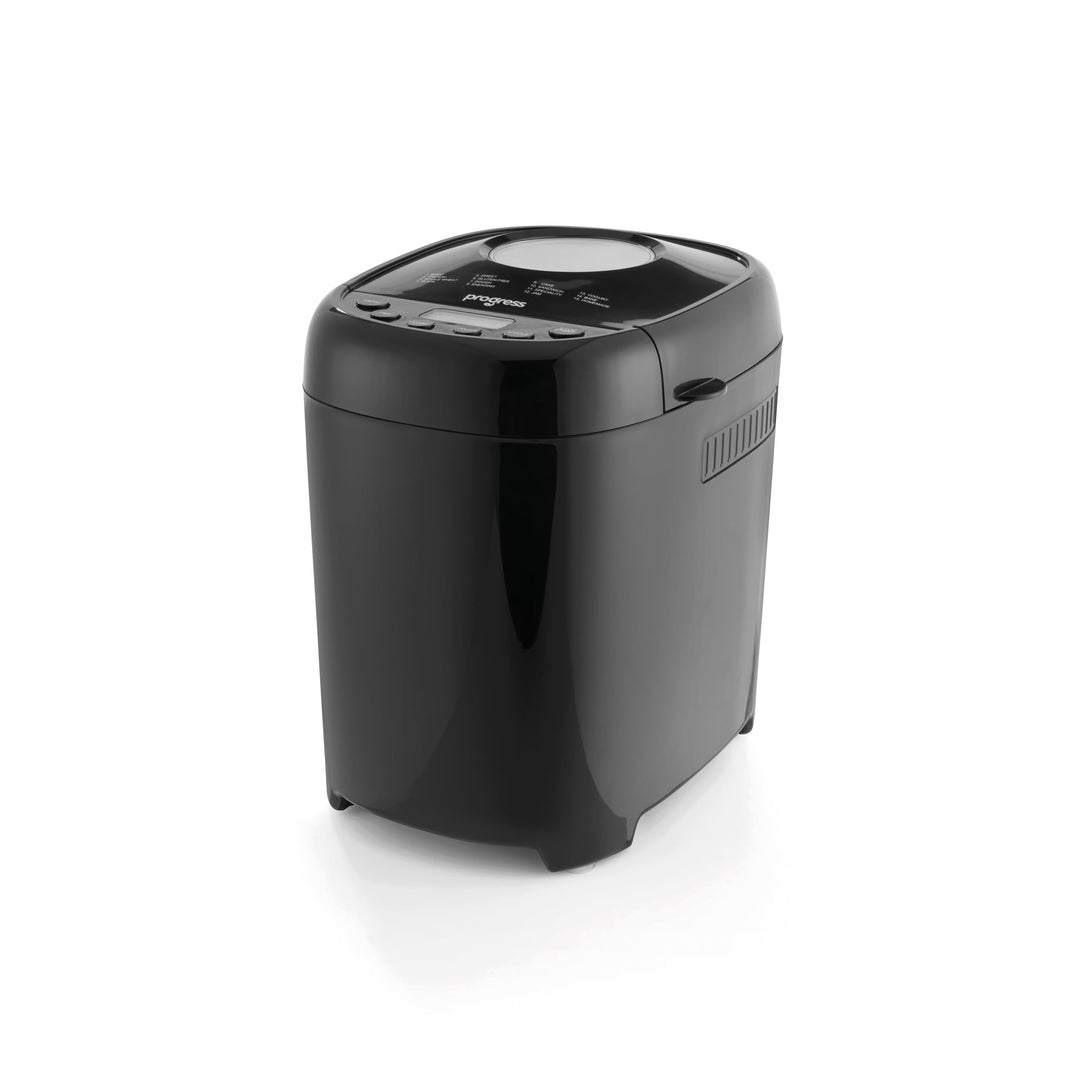 Progress Brotbackautomat mit 15 Programmen, 900 g, 550 W | 3 Bräunungsstufen, beleuchtetes Display,