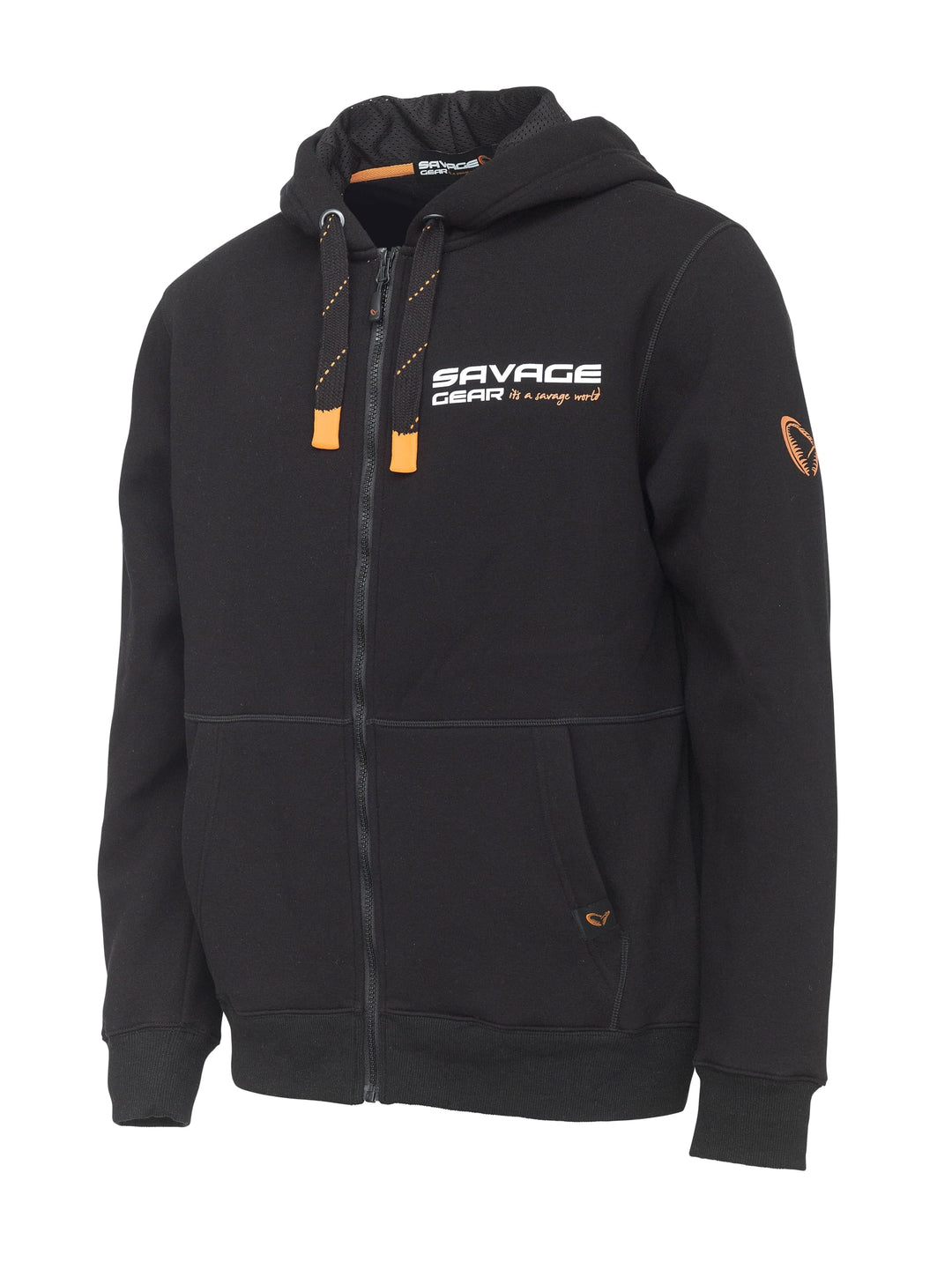 Savage Gear Unisex Urban Zip Hoodie Hooded Sweatshirt (1er Pack) M Schwarze Tinte, M Schwarze Tinte