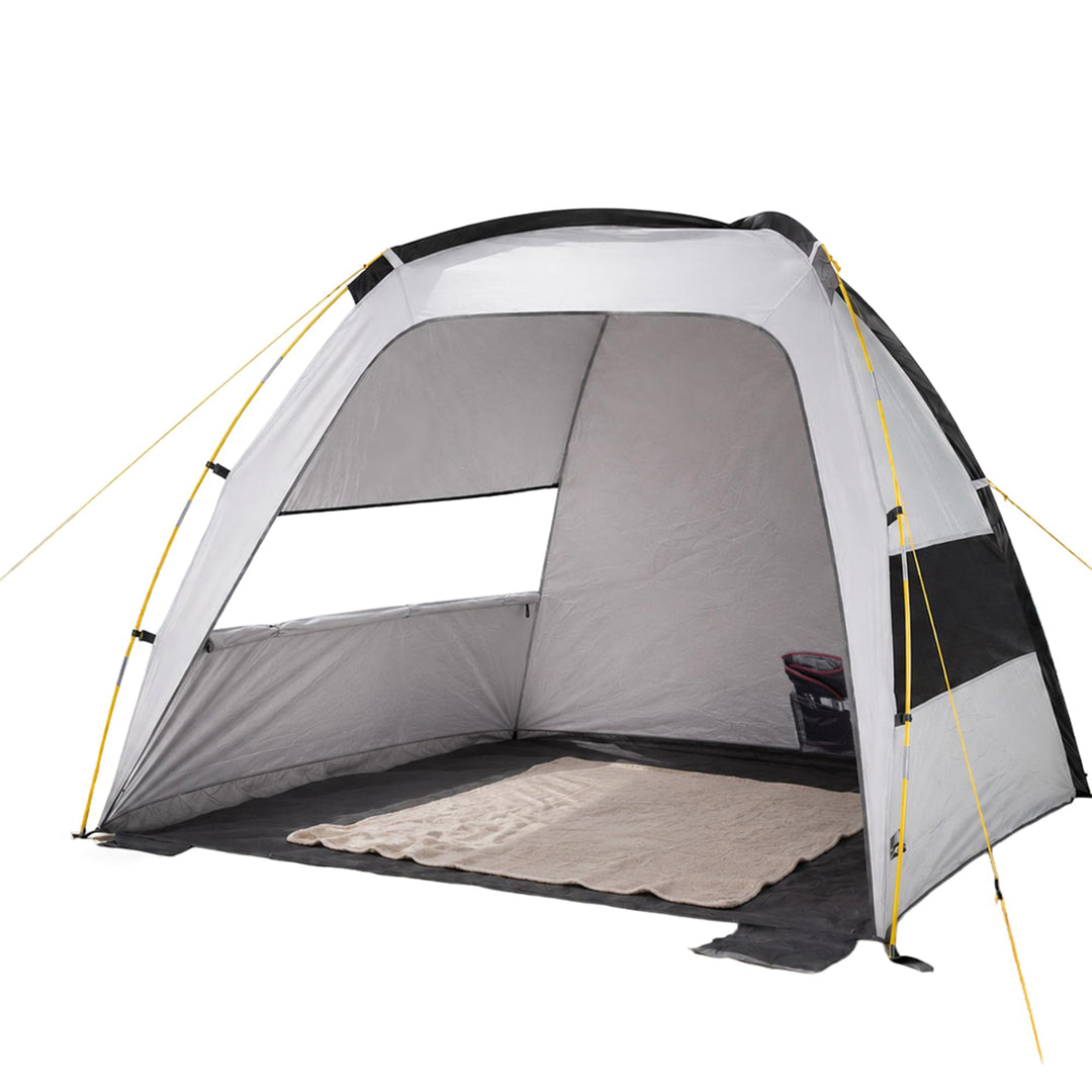 High Peak Strandmuschel mit UV 80, erhöhter Innenhöhe und Mesh-Belüftung | Grosszügiger Platz für 2–