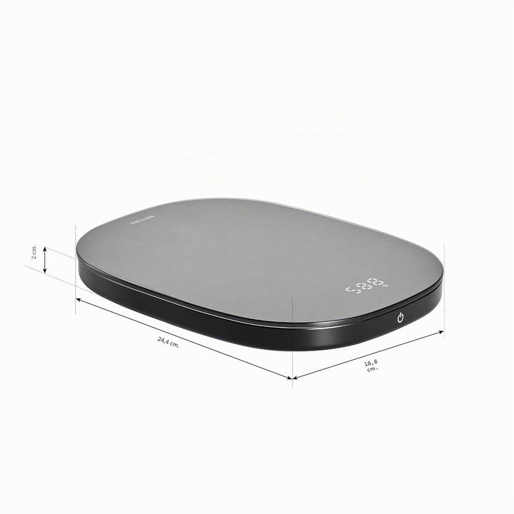 ZWILLING Enfinigy Digitale Küchenwaage, max. Gewicht: 10 kg, Gramm und Unzen, 0,1 g Genauigkeit, Sch