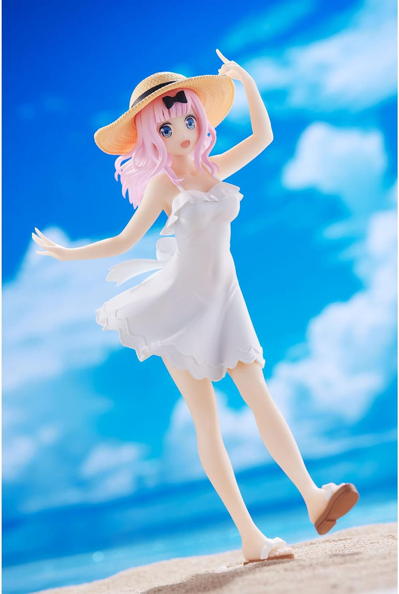 Banpresto Chika Fujiwara - Kaguya-Sama: Love is War - Ultra Romantic - Kyunties Seaside Ver. 18 cm B