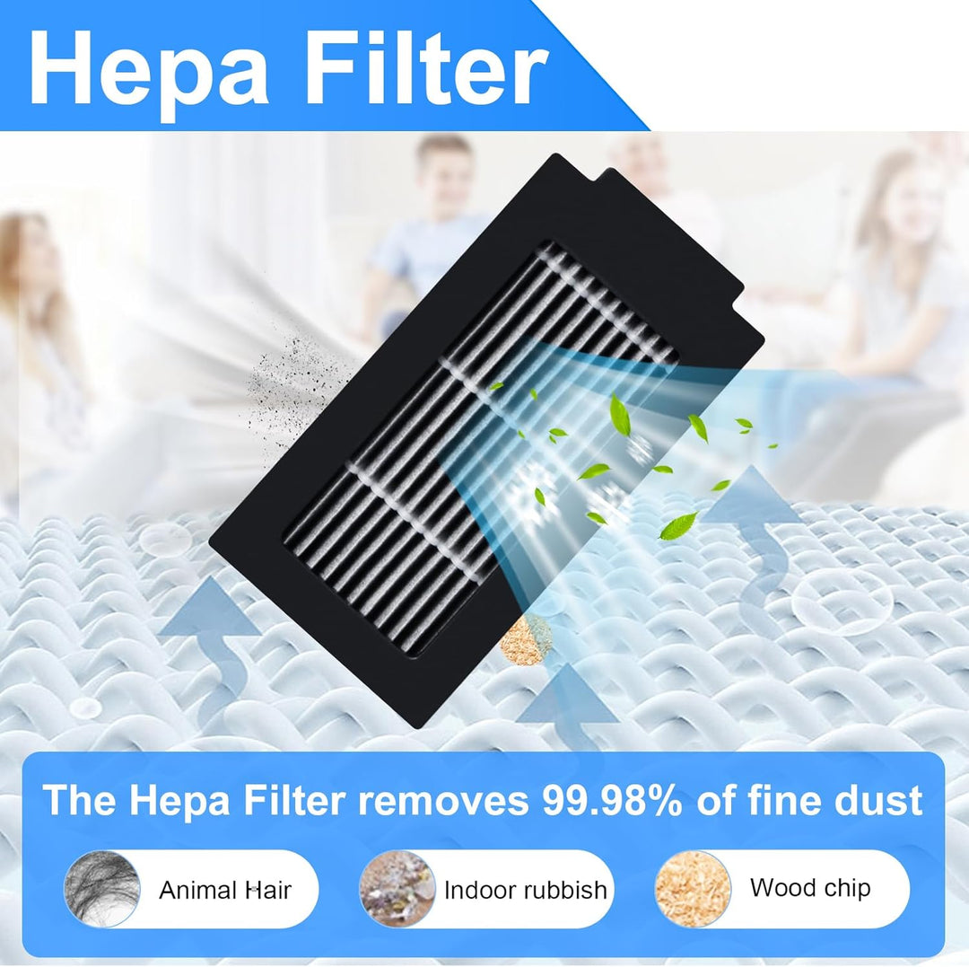 18 Stück Zubehörset für Ecovacs Deebot T30C Omni Gen2 / T30C Omni Saugroboter Ersatzteile, 1 Rollenb