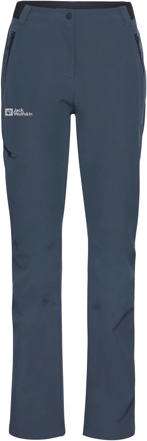 Jack Wolfskin Damen Wanderhose Geigelstein Pants W 34 Midnight Sky, 34 Midnight Sky