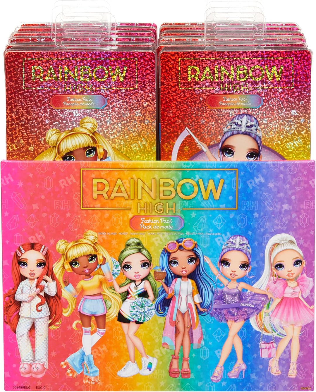 Rainbow High Fashion Pack - Überraschungsauswahl, Enthält 1 Komplettes Outfit, Schuhe, Schmuck und S