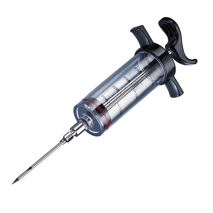 Westmark Marinierspritze mit abnehmbarer Nadel, Länge: 22,5 cm, Mit Skala bis 1,5 oz/50 ml, Kunststo