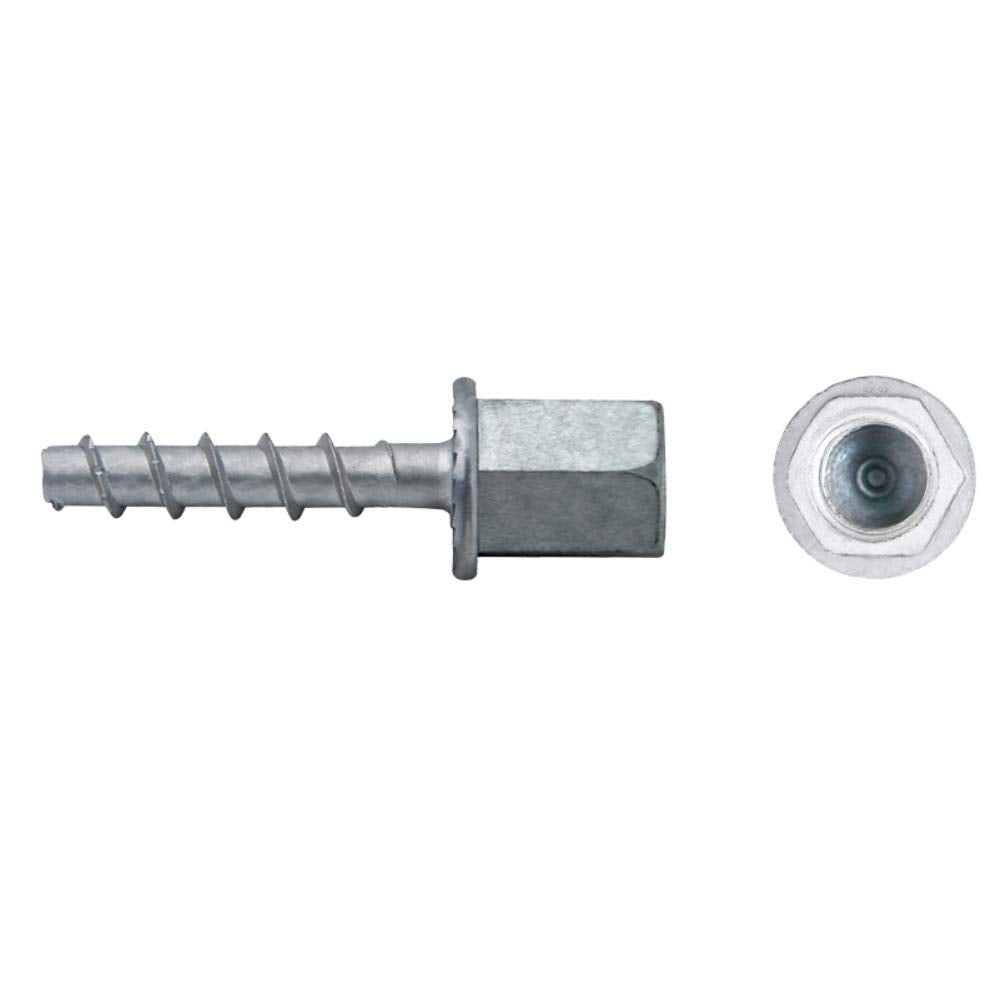 Apolo Mea 9Zg635M10Btsh - Direktschraube, Beton, Btsh, mit M10-Muffe, Bohrer Ø 6, Einbau 35 mm, Zn-A