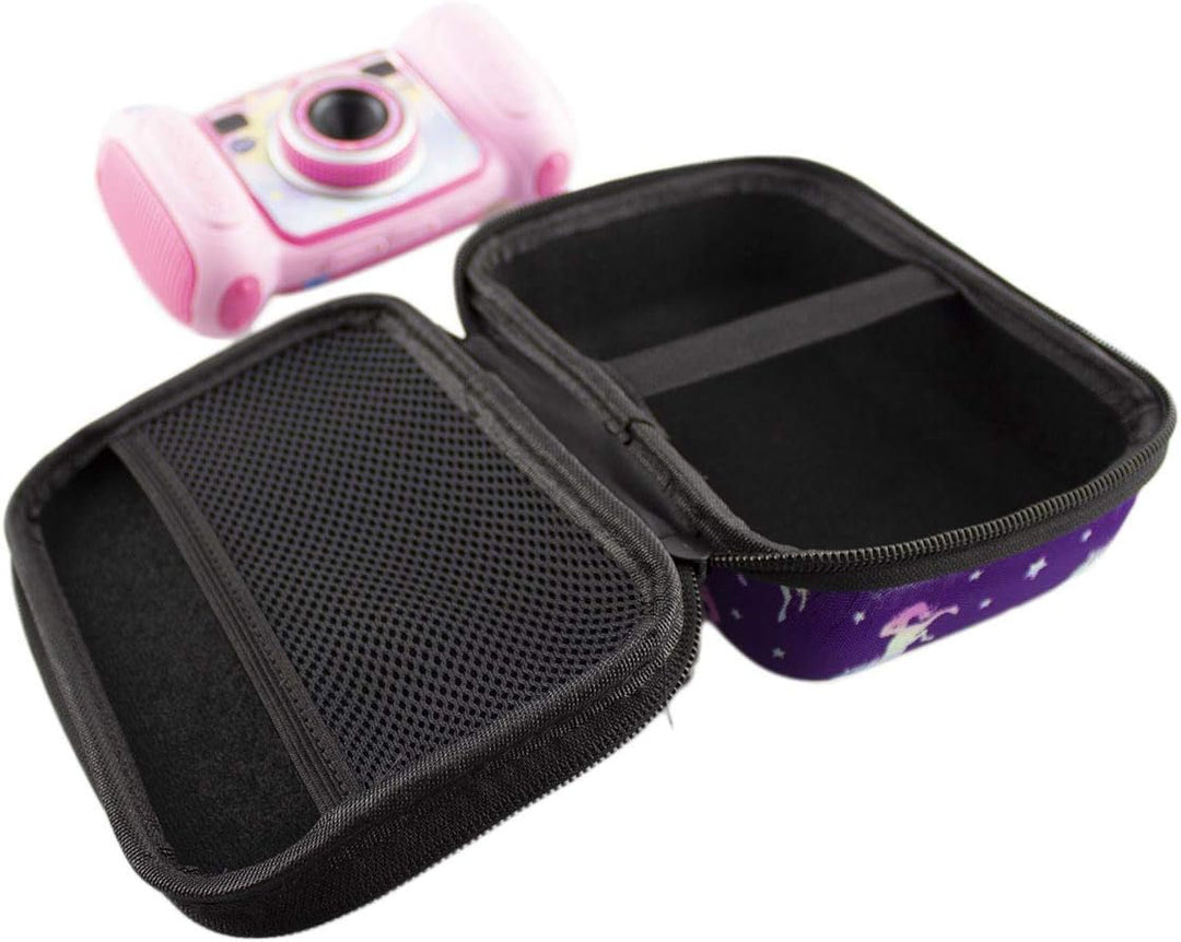 caseroxx Kinderkamera Tasche passend für V-Tech Kidizoom Duo DX in vielen Farben und Designs, Schutz