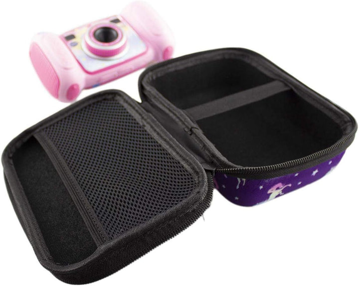 caseroxx Kinderkamera Tasche passend für V-Tech Kidizoom Duo DX in vielen Farben und Designs, Schutz