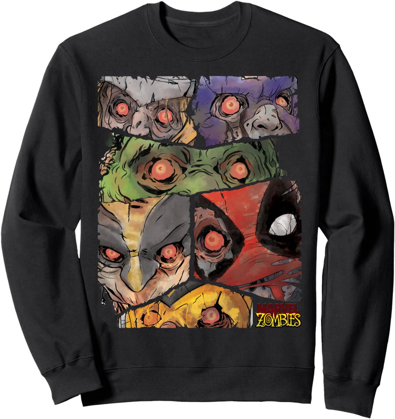 Marvel Zombies Group Shot Panels Sweatshirt