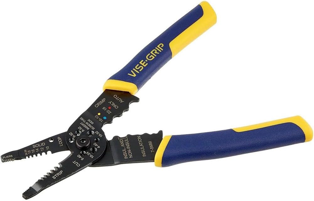 Irwin Vise-Grip 586-2078309 8 Zoll Mulit Werkzeug W-Protouchgrip 8-inch Mehrfarbig, 8-inch Mehrfarbi