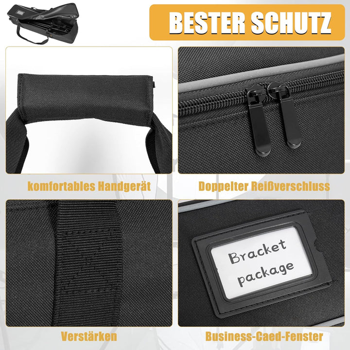OUUTMEE stativtasche stativtragetasche, 80x20x20cm strapazierfähige Nylontasche mit Schulterriemen u