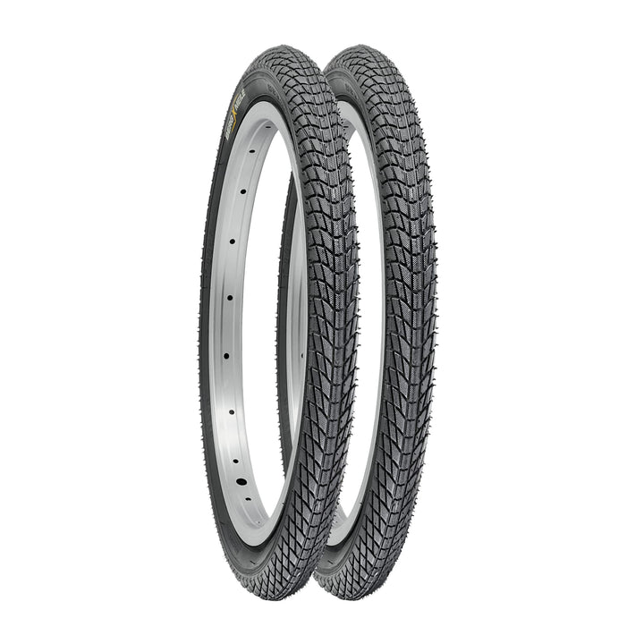 Bergmeile | 2X 16 Zoll Fahrradreifen (47-305) | 16 x 1.75 Reifen | Ruhiger Lauf und sicherer Grip Da