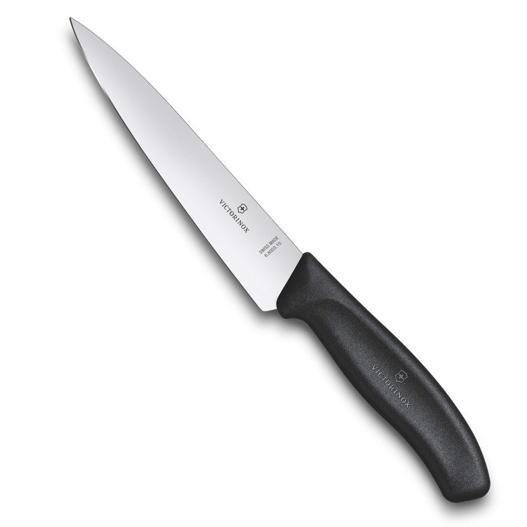 Victorinox, Swiss Classic, Profi Tranchiermesser, Extra Scharfe Klinge, gerader Schliff, 15 cm, Robu