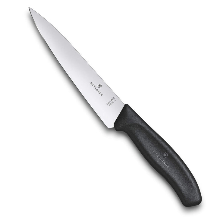 Victorinox, Swiss Classic, Profi Tranchiermesser, Extra Scharfe Klinge, gerader Schliff, 15 cm, Robu