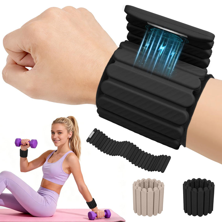 Abahub Magnetische Gewichte Hand Fuss Wrist Ankle Weights Handgelenk Gewichte für Beine und Arme Set