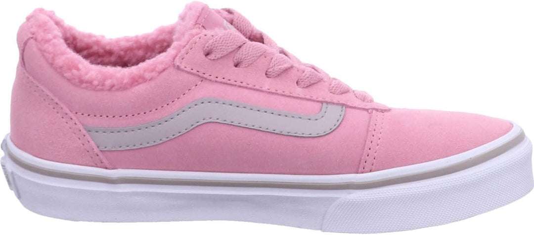 Vans Mädchen Ward Sneaker 31 EU Suede Sherpa Foxglove, 31 EU Suede Sherpa Foxglove