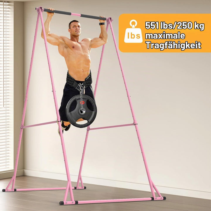 SELEWARE klimmzugstange Freistehend Power Tower - mit Dip Station Power Rack Verstellbare Kraftturm
