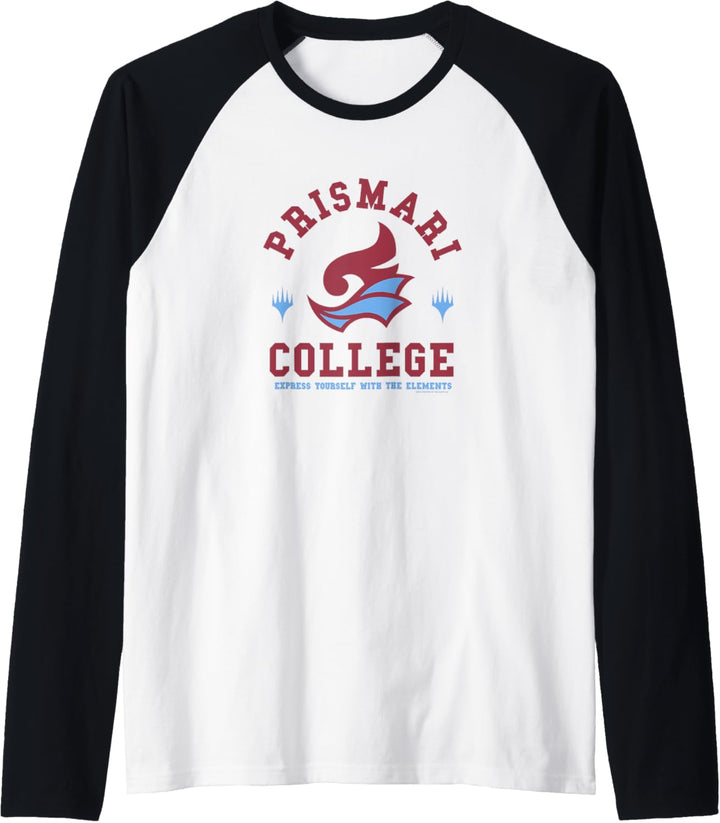 Magic: The Gathering Strixhaven Prismari College Crest Raglan