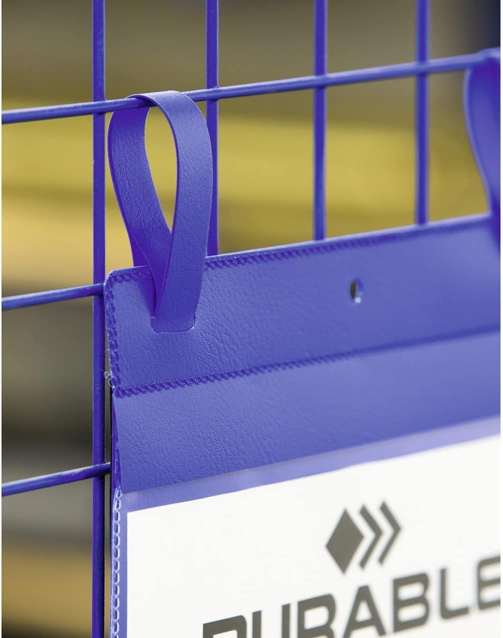 Durable Gitterboxtasche (A5 quer) Packung à  50 Stück blau, 174907 A5 Querformat, A5 Querformat