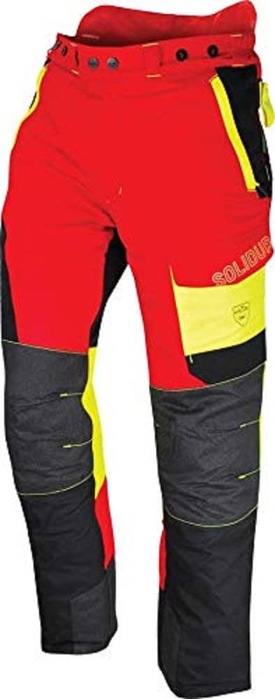 Solidur COPA7PRE - Comfy Typ A Klasse 1 Kettensägenhosen - Für längere Beine - (+7Cm) - Aussergewöhn