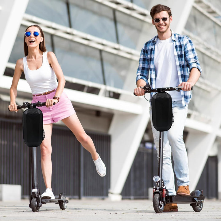 E Scooter Tasche, 4L Grosser Kapazität Rollertasche mit Eva Hard Sell Inneres, wasserdichte Front Tu