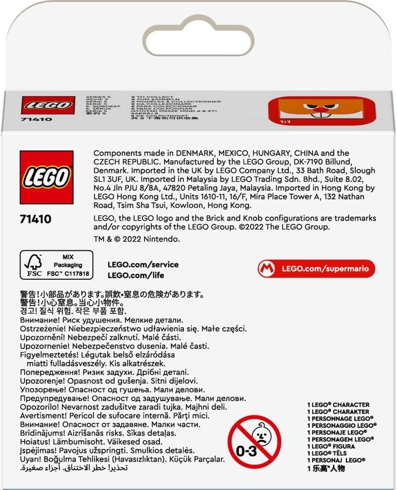 LEGO 71410 Super Mario Mario-Charaktere-Serie 5 Inconnu Single, Inconnu Single