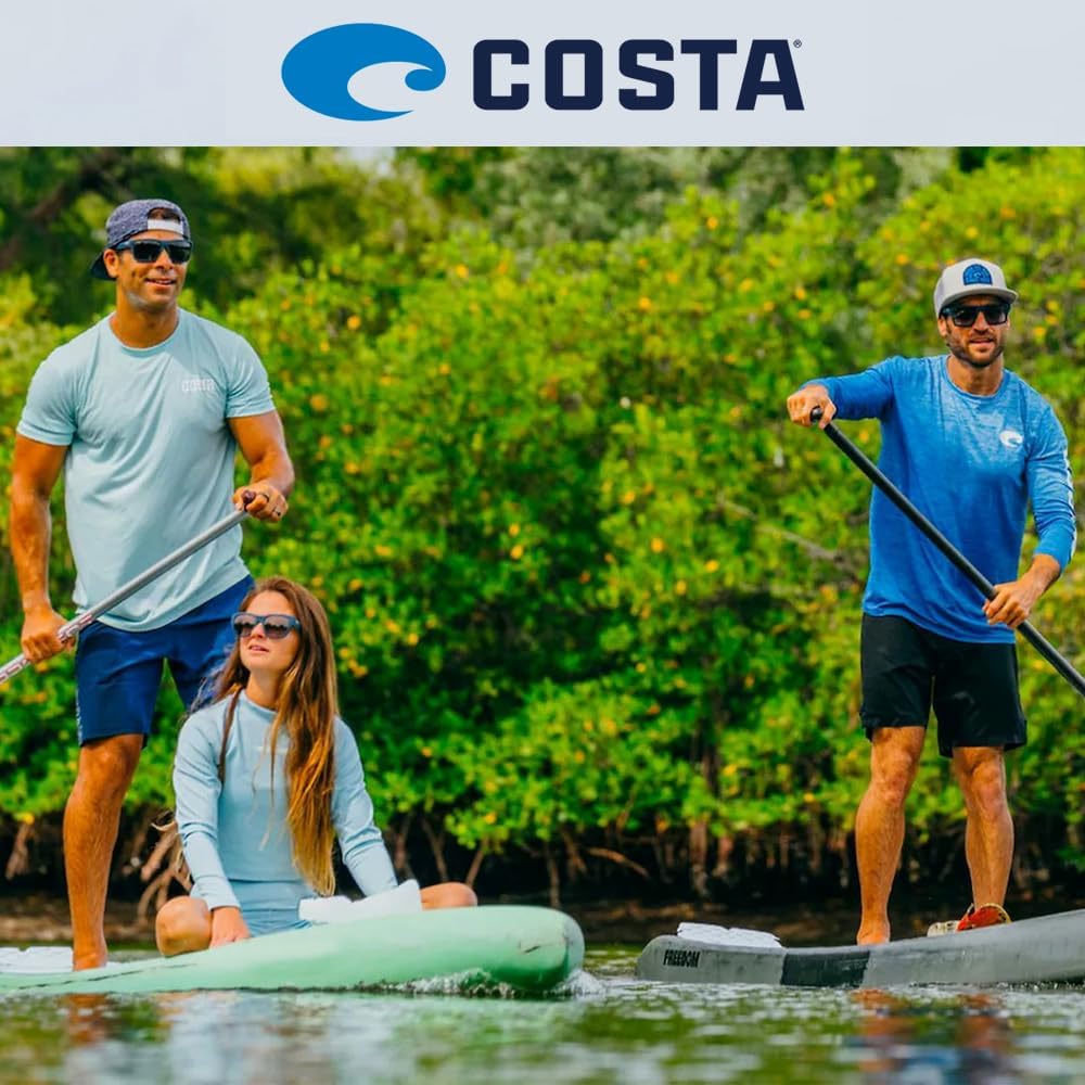 Costa Del Mar Herren Sonnenbrille Blackout/Blue