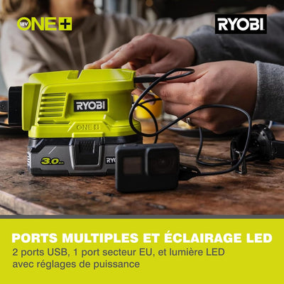RYOBI - 4 V Mini-Multifunktionswerkzeug RRT4-120GA15-5000-25.000 U/min - werkzeugloser Zubehörwechse