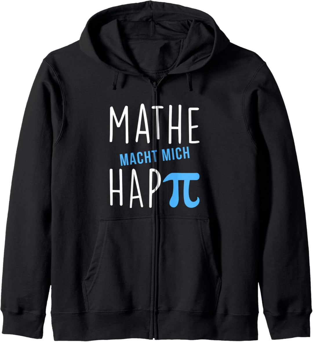 Lustiges Mathelehrer Geschenk Mathe macht mich Happy Kapuzenjacke