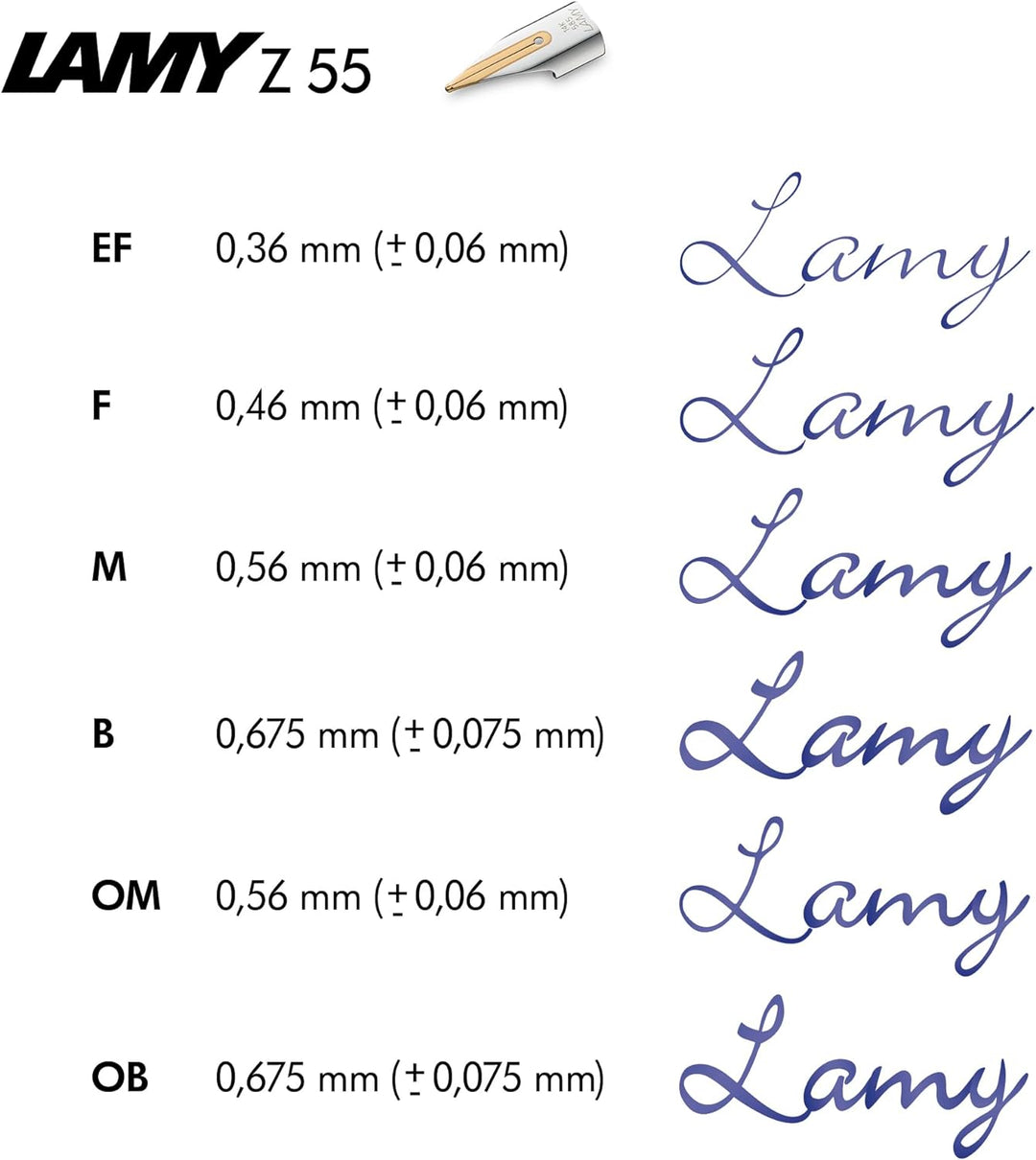 LAMY 098 accent brillant LD Fülhalter Feder M (mittel) Schwarz/diamantiert Feder M, Schwarz/diamanti