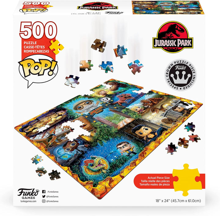Pop! Rätsel Jurassic Park - 500 Stück - 45,7 cm x 61 cm - Englisch, Jurassic Park