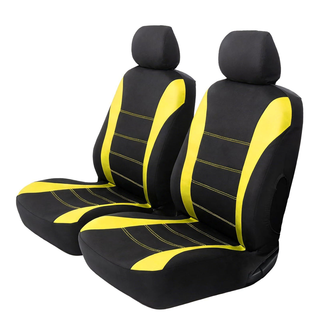 Autositzbezüge Vordersitze Sitzbezüge Auto Universal Autositzschoner Autozubehör Innenraum Deko Schm