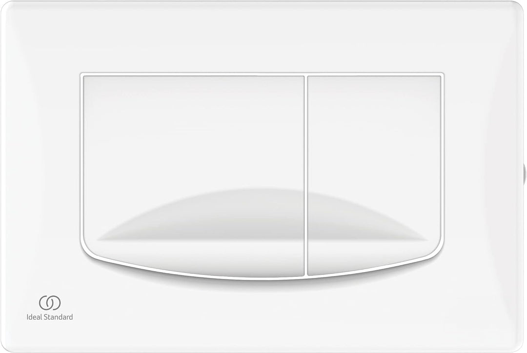 Ideal Standard R0109AC Solea Betätigungsplatte ‎341 g Weiss, ‎341 g Weiss