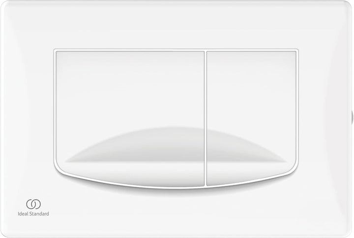 Ideal Standard R0109AC Solea Betätigungsplatte ‎341 g Weiss, ‎341 g Weiss